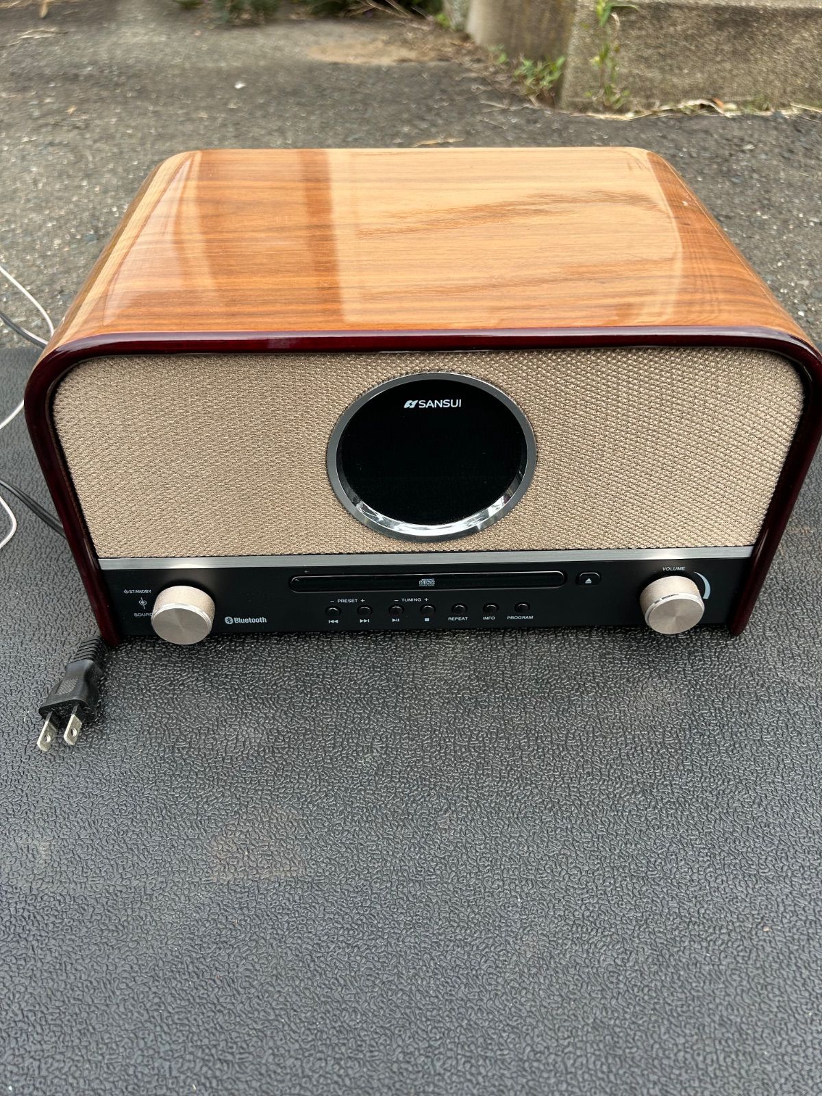 SANSUI CDステレオシステム SMS-800BT 9SAM40 SANSUI SMS-800BT CD