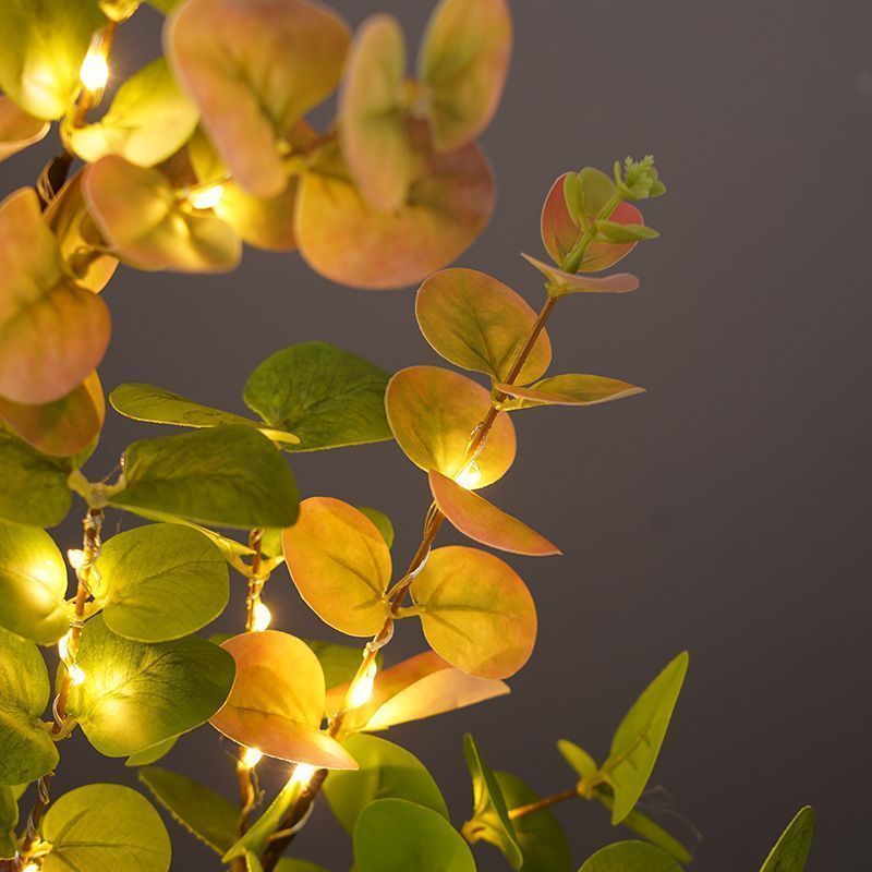 テーブルライト 置物 LED 金の生る木 自然 フェイク観葉植物 USB充電 テーブルライト 置物 LED 金の生る木 自然 フェイク観葉植物 USB充電の