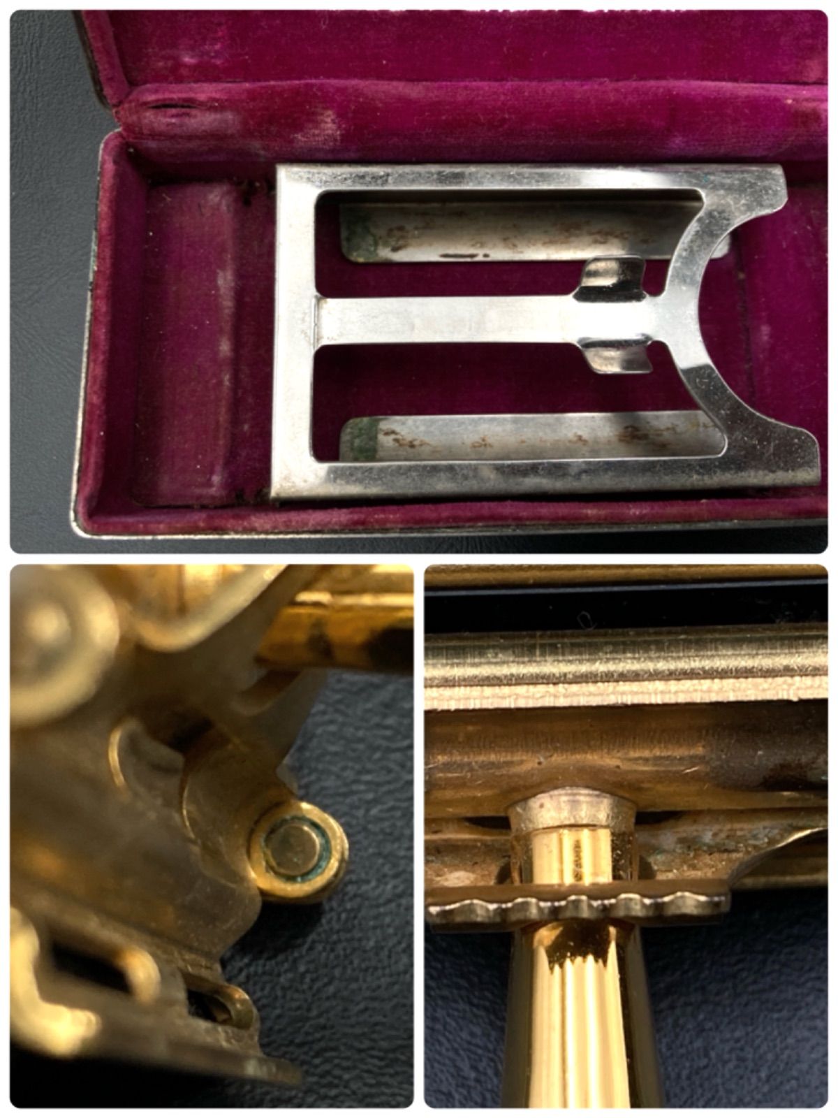 VALET AutoStrop 片刃カミソリホルダー MZ257) 1940年代 VALET Auto Strop Safty Razor Vintage 片刃