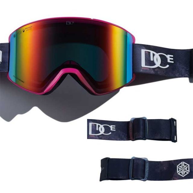 新品DICE SHOWDOWN 調光ウルトラレンズ パープル 人気モデル ダイス