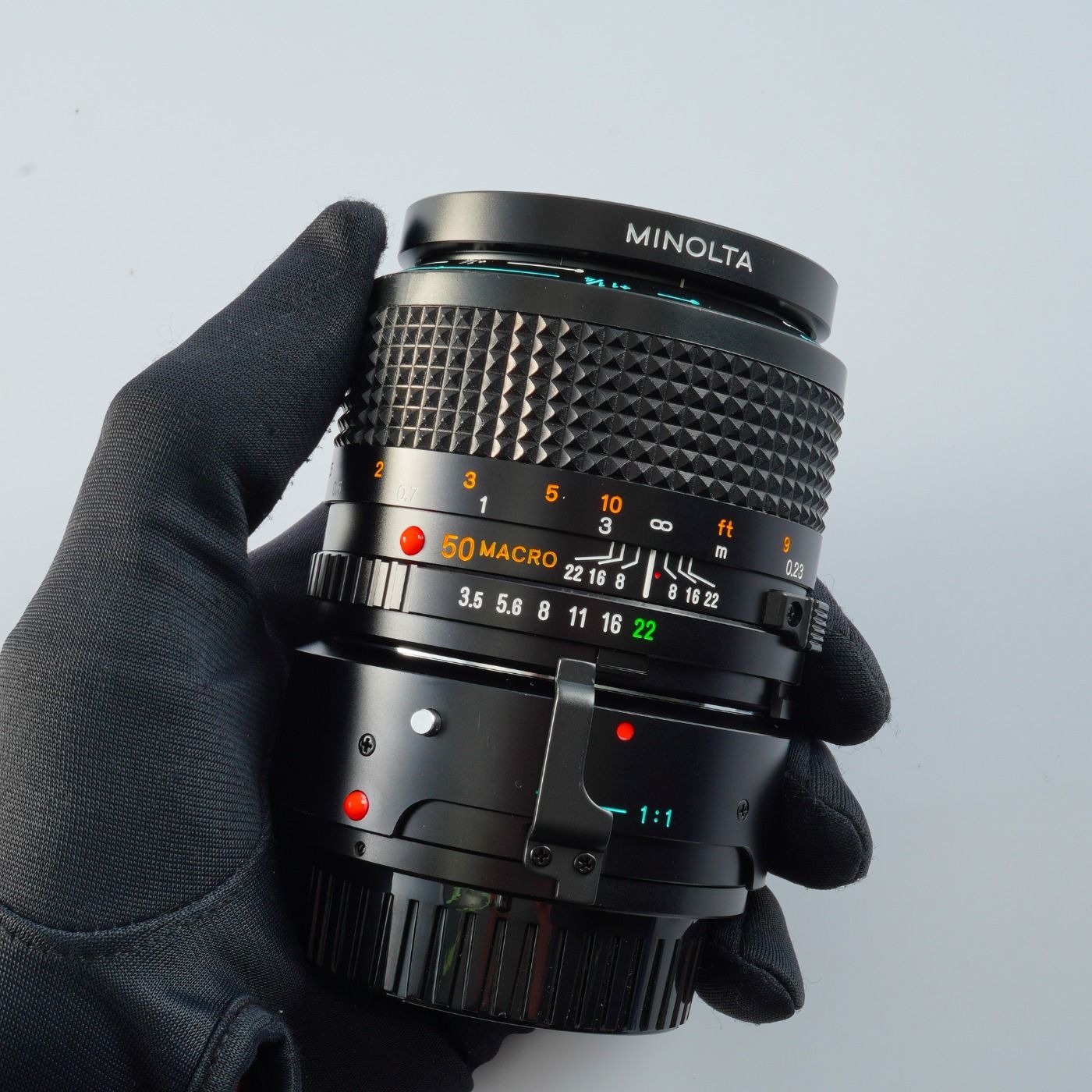 ミノルタ NEW MD マクロ レンズ ミノルタ MINOLTA NEW MD 50mm F1.4 整備済【カメラ女子に絶大な