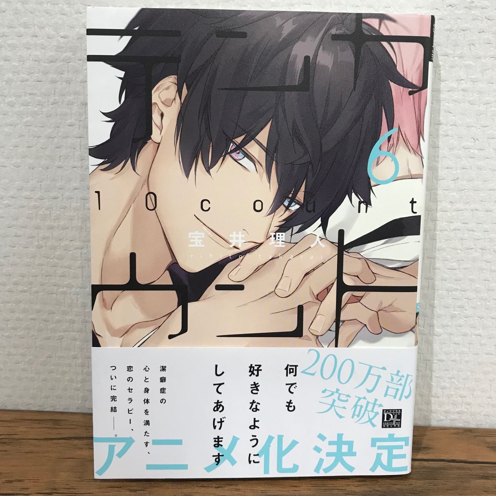 テンカウント  小冊子 5冊 初版】テンカウント 6巻/宝井理人/GF-0225009384-YP/GF09541