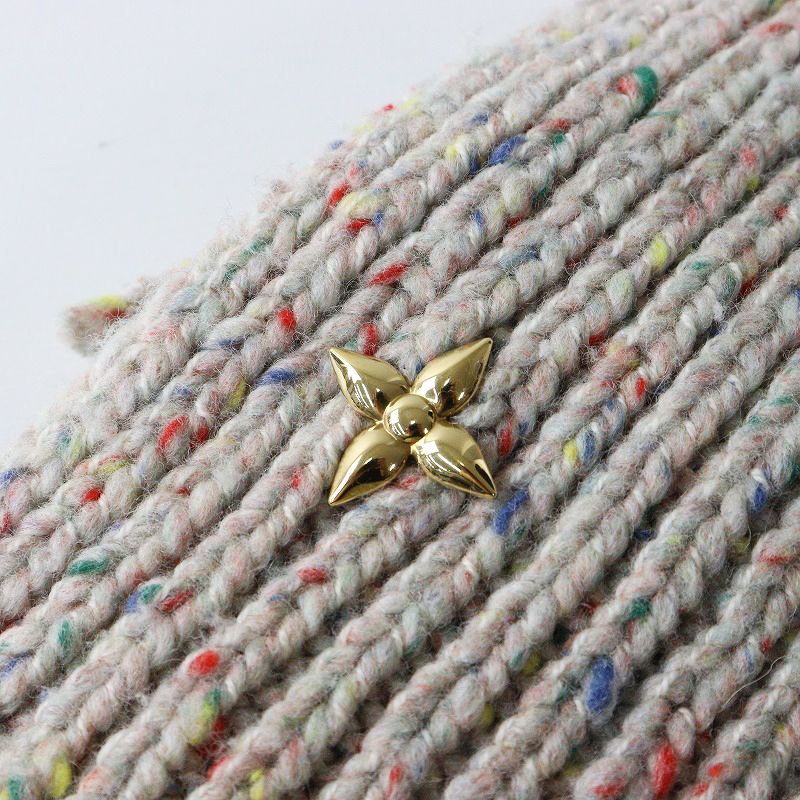 Louis Vuitton ニットマフラー ロゴ入り LOUIS VUITTON ロゴ入り