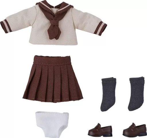  【中古】フィギュア ねんどろいどどーる おようふくセット セーラー服 長袖(ベージュ) その他