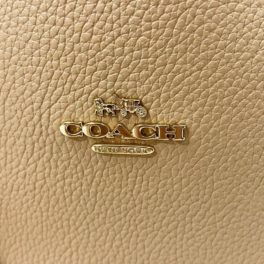 未使用 COACH コーチ チャーリーキャリーオール 25137 トートバッグ レザー ショルダー 2WAY ベージュ - メルカリ