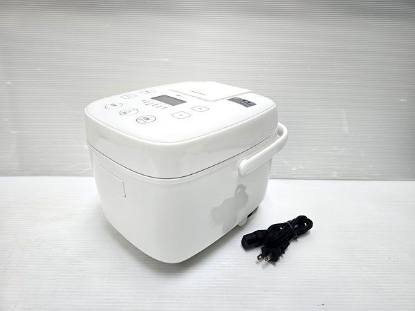 生活家電 【品】 ニトリ NITORI マイコン式 炊飯器 3合炊き BN201WH 