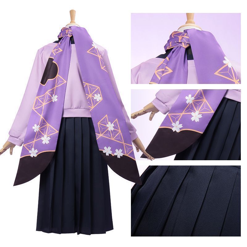 納得のいく ブルーアーカイブ 大野月詠 おおの つくよ コスチューム フルセット ゲーム二次元 アニメ衣装 高精度再現