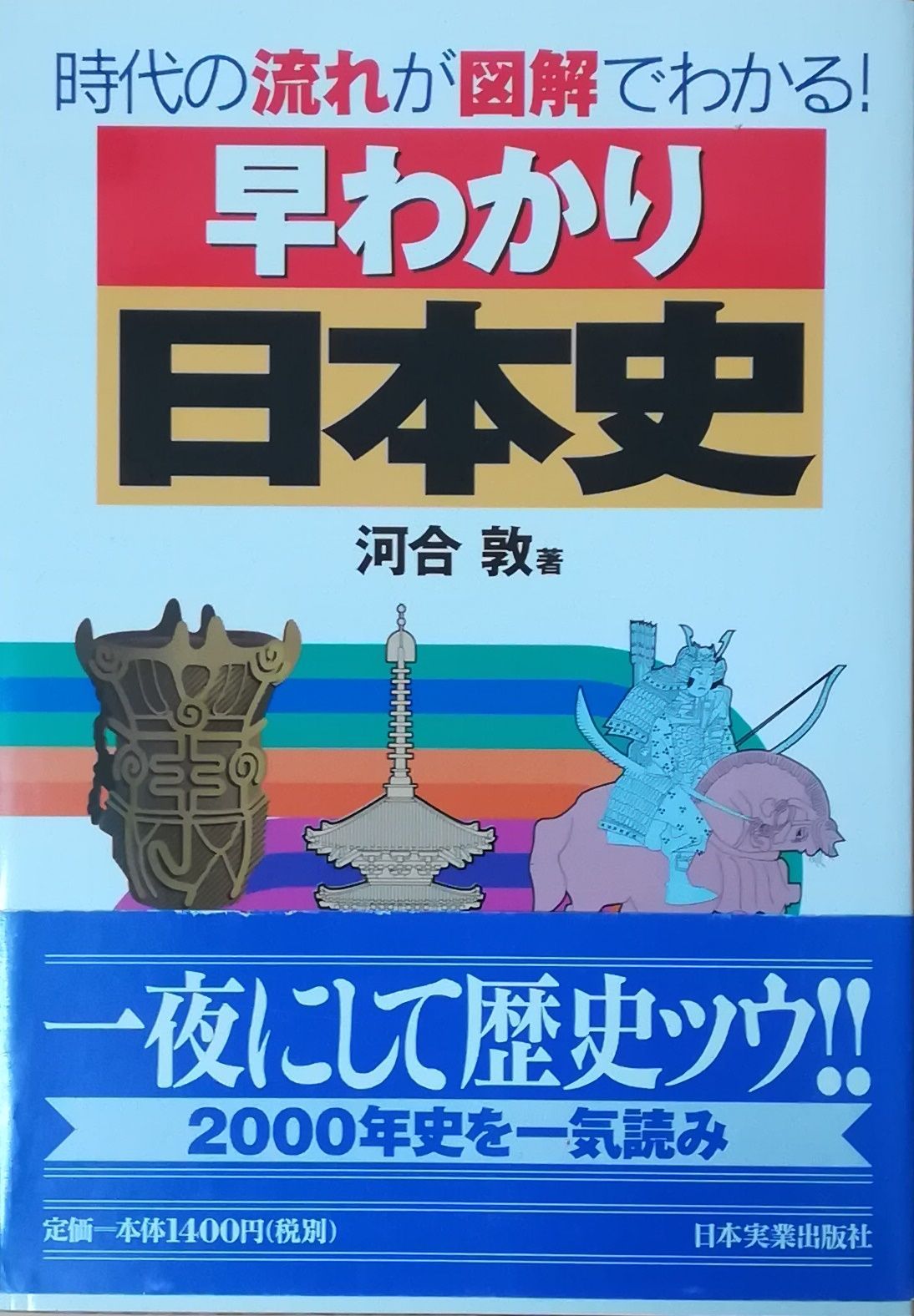 早わかり日本史 時代の流れが図解でわかる! 河合敦 日本実業出版