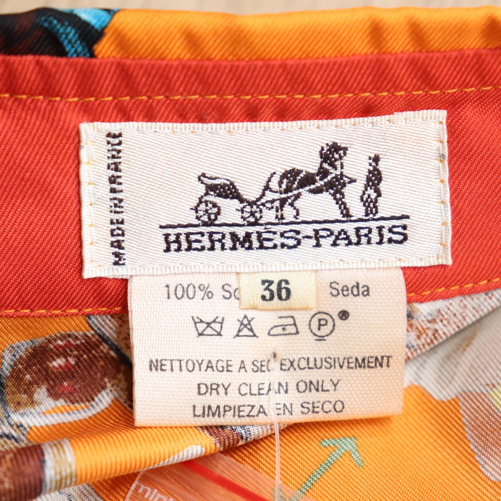 ITBUYJO5XIHA 新品未使用品 HERMES エルメス シャツ 長袖 トップス