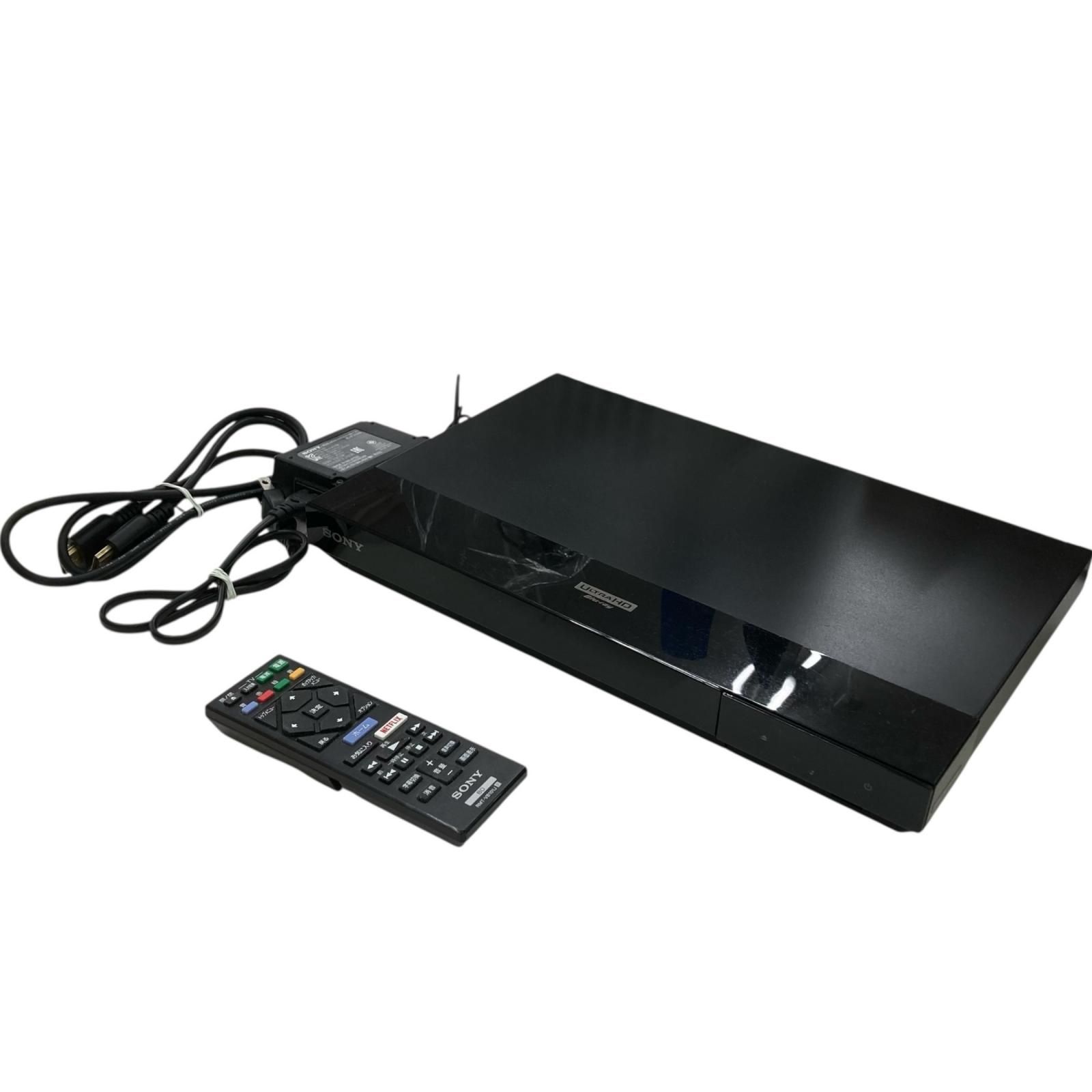 186000 現状品 SONY ソニー 4K UHD Blu-rayプレーヤー UBP-X700 DVDプレーヤー RMT-VB101J リモコン 電源ケーブル