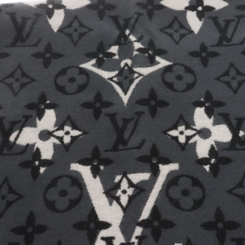 LOUIS VUITTON (ルイヴィトン) エシャルプ ウール シルク マフラー 