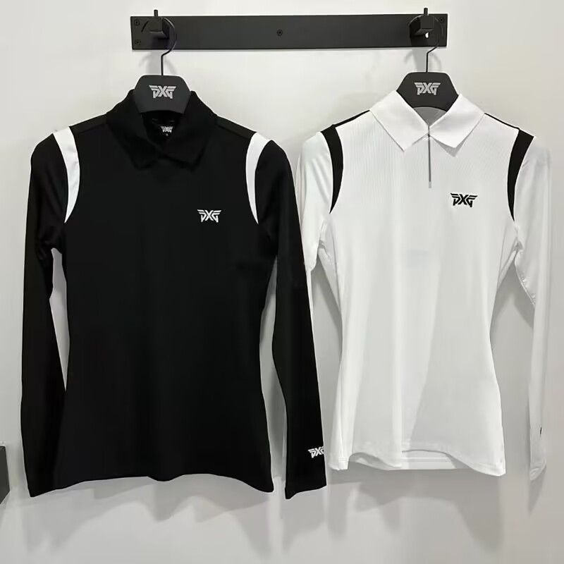 PXG ゴルフ レディース トップス Tシャツ 半袖 白 新作