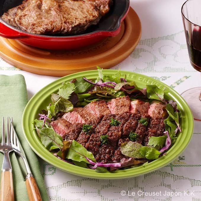 Amazon.co.jp: ル・クルーゼ(Le Creuset) 皿 フラワー・プレート LC