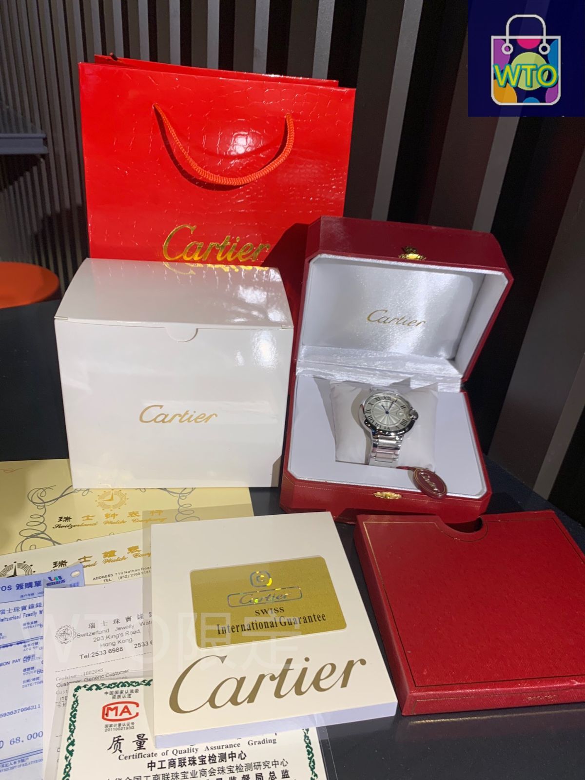 今日 Cartier カルティエ ブルーバルーンシリーズ スイス製原裝機芯を特徴とする-WTO輸入2