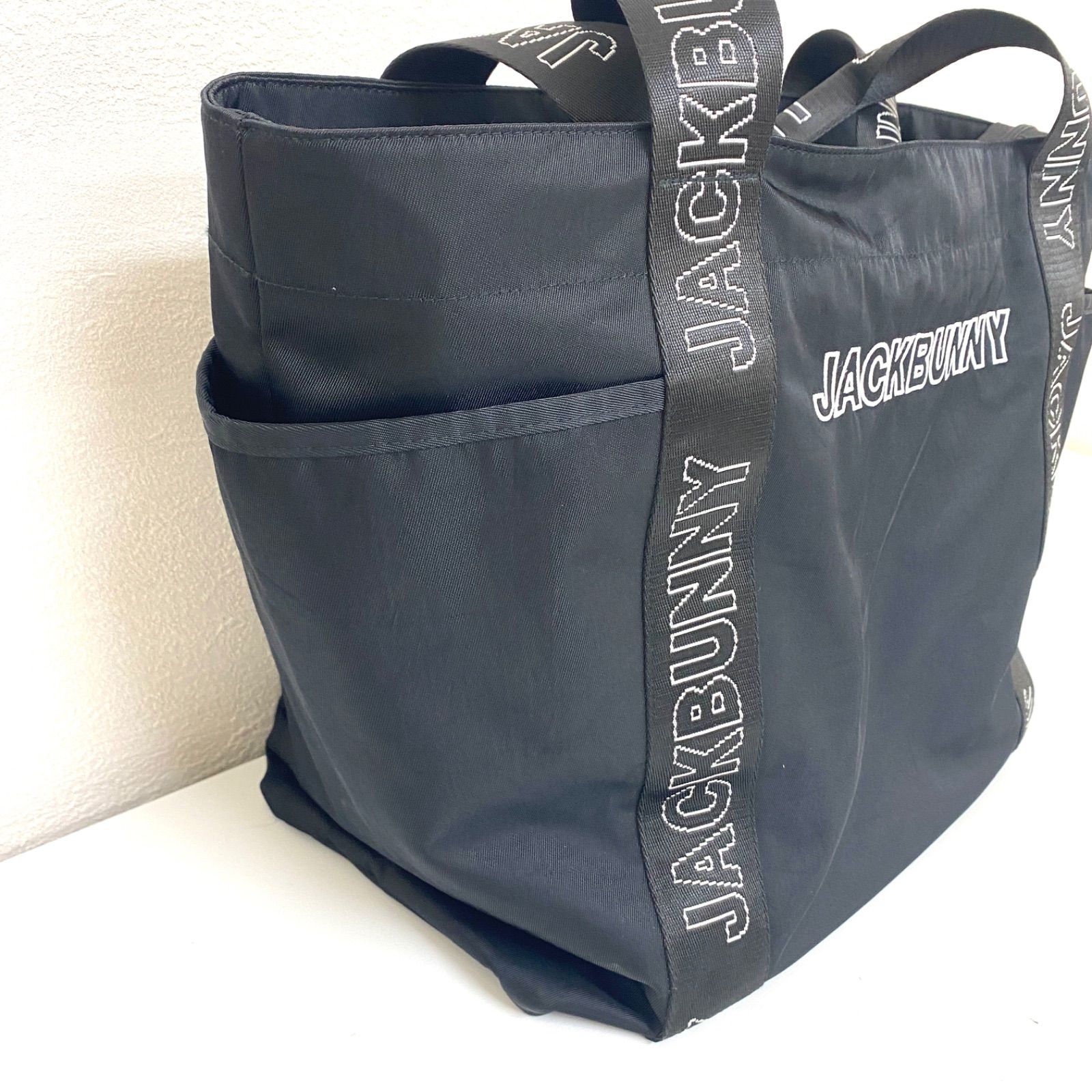 JACK BUNNY ブラック トートバッグ Jack Bunny!!｜トートバッグ (UNISEX) | Rakuten Fashion(楽天