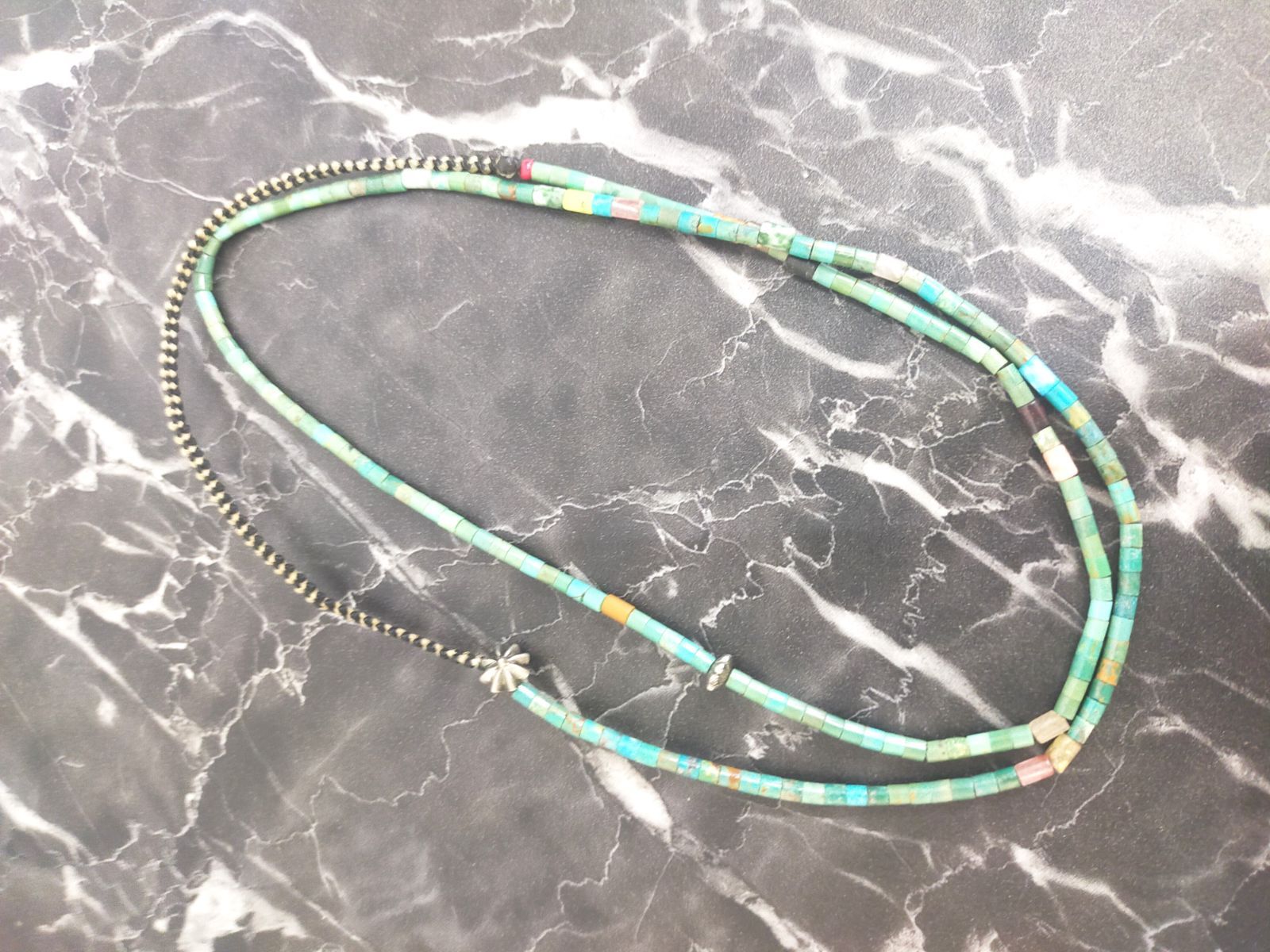 82.NORTH WORKS Beads ネックレス 約78【併売品】