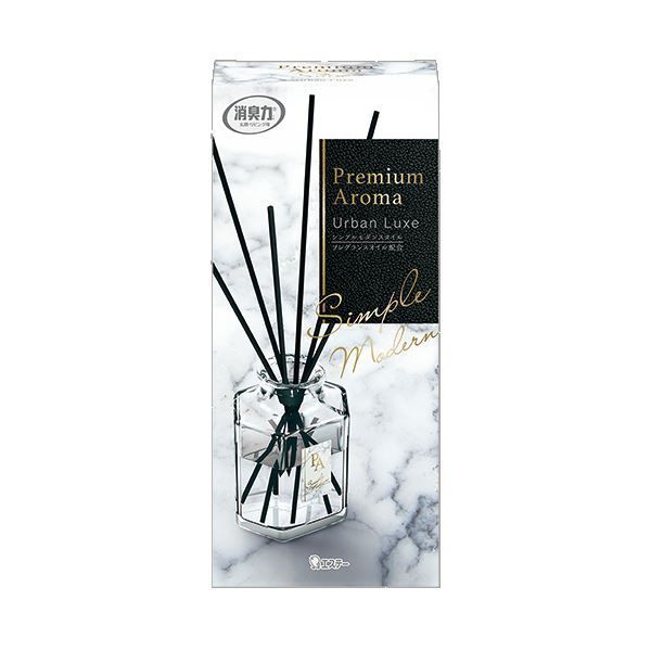 まとめ エステー玄関 リビング用 消臭力 Premium Aroma Stick アーバンリュクス 本体 50ml 1個 ×10セット