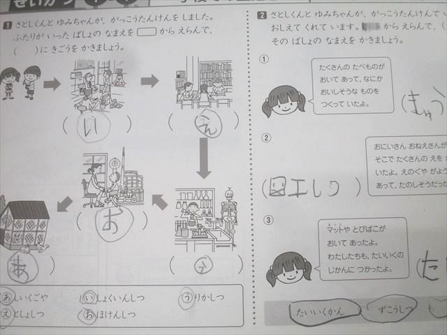 しちだ 七田式小学生プリント 1年生 せいかつ(生活) 自ら考え、表現し
