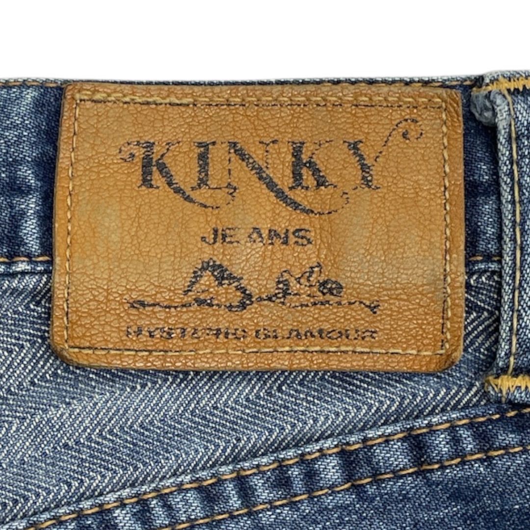 HYSTERICGLAMOUR ヒッコリー KINKY デニム　ジーンズ ヒス HYSTERIC GLAMOUR ヒステリックグラマー KINKY JEANS 90s フレア
