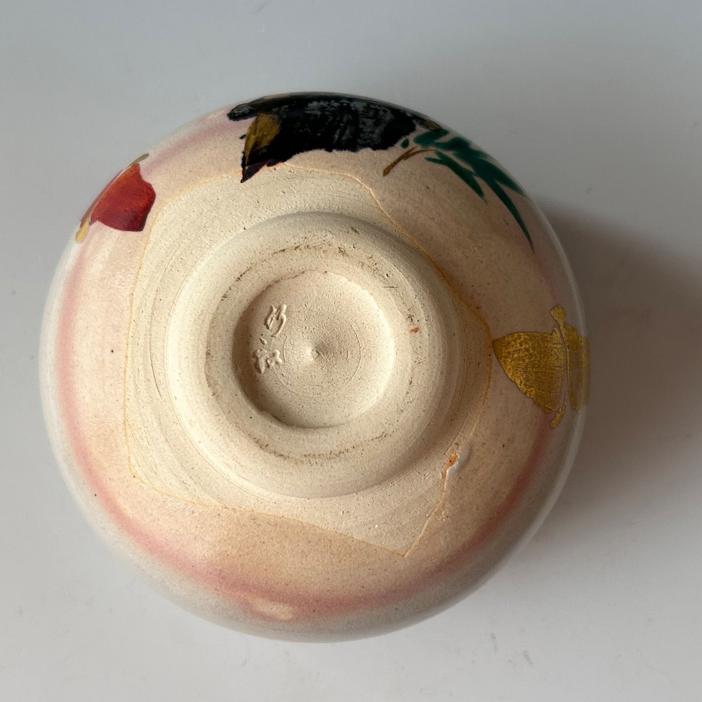 茶道具　光琳竹図　茶碗　三浦竹軒　共箱　竹絵　琳派　京焼　三代　三浦竹泉　薄茶 茶道具 光琳竹図 茶碗 三浦竹軒 共箱 竹絵 琳派 京焼 三代 三浦