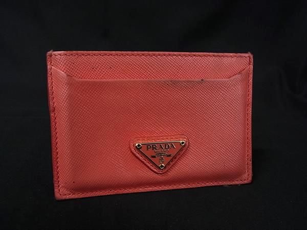PRADA プラダ サフィアーノレザー カードケース カード入れ パス