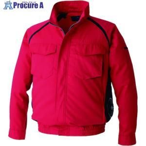 2営業日で発送 空調服 空調服 R下 長袖ブルゾン ウエアのみ レッド M KU92400R70S2 2336