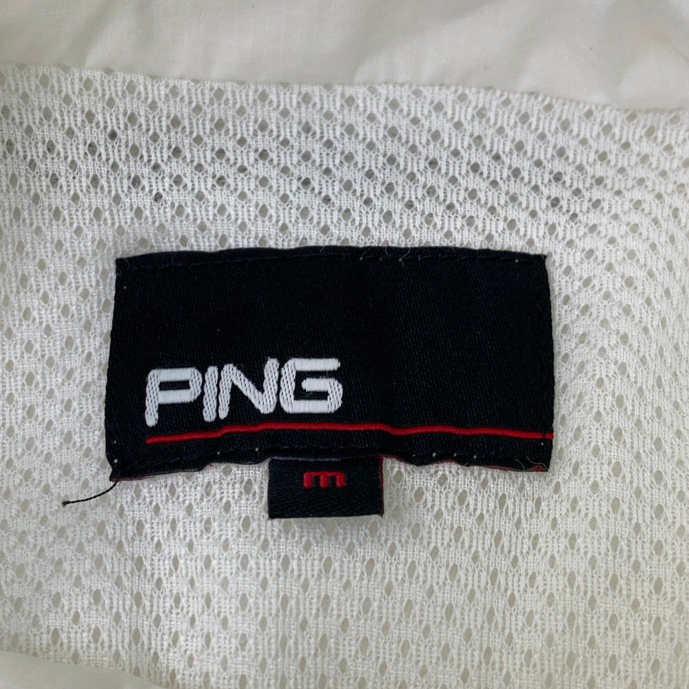 【美品】PING ホワイトパターン ジャケット PINGアパレル21春夏 | ゴルフ5 | アルペングループ