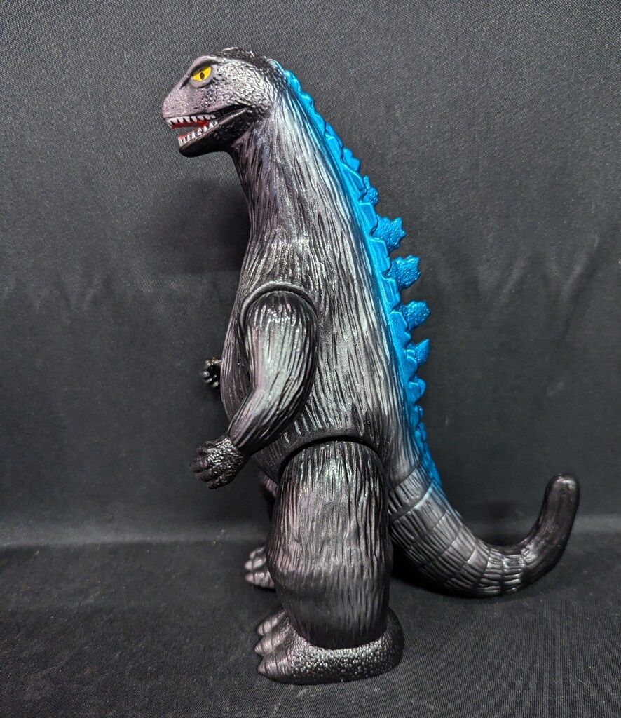 M1号 世紀の大怪獣ブルマァクの怪獣シリーズ ゴジラ(黒成型 