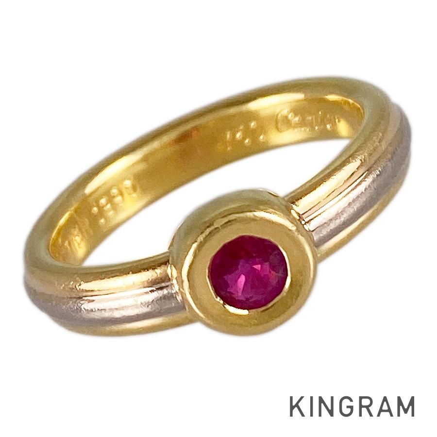 LORO ロロ 1117 simple ring シンプルリング K18 4号 front open ring