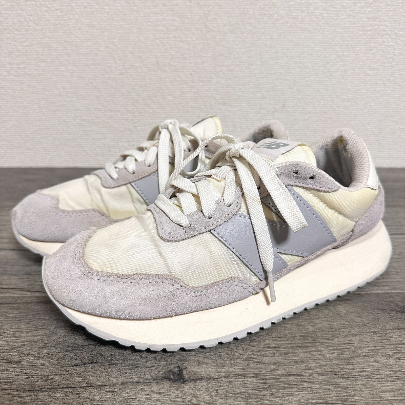 New Balance ウィメンズ WS237JB1 スエード×ナイロン スニーカー
