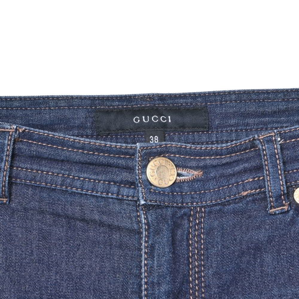 GUCCI ストレッチ スキニー デニム パンツ - メルカリ