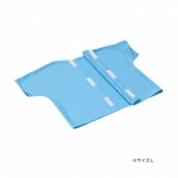 高田ベッド製作所 2PSD用ニット上着 患者着 Lサイズ TB-1040-05