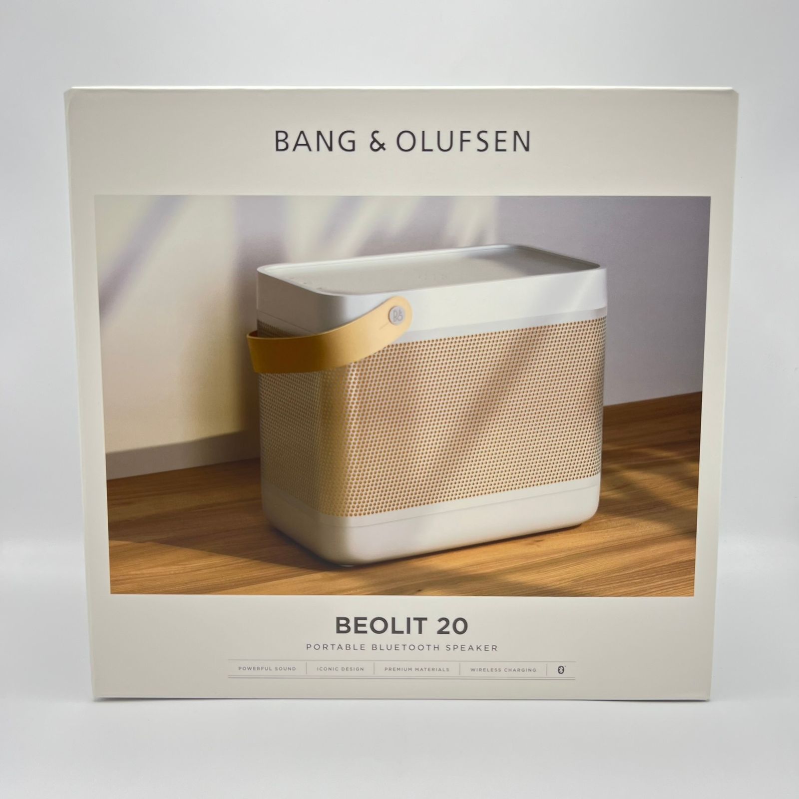 【新品未開封】Bang u0026 Olufsen Beolit20 Grey Mist ワイヤレススピーカー バングアンドオルフセン ベオリット グレーミスト 本体