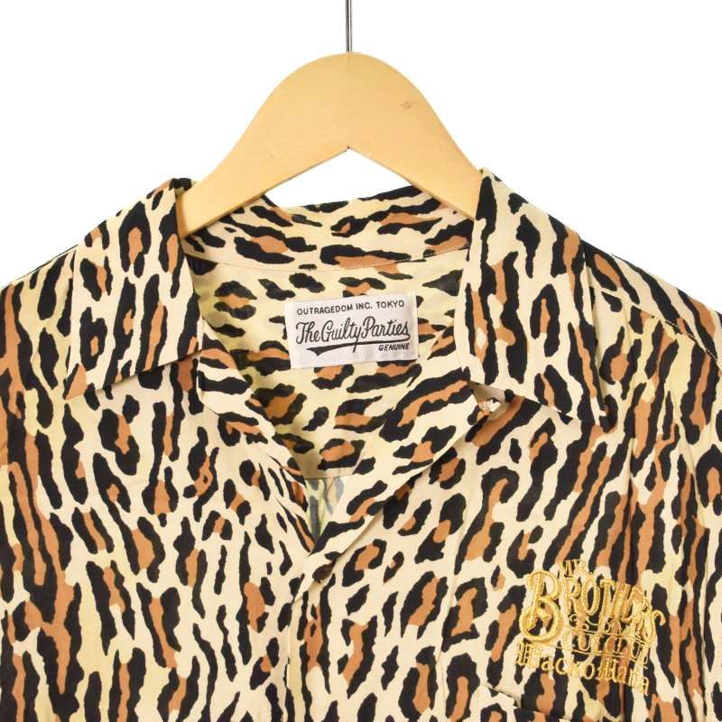 WACKO MARIA×Mr.brothers 柄シャツ ワコマリア WACKO MARIA ミスターブラザーズ カット クラブ MR