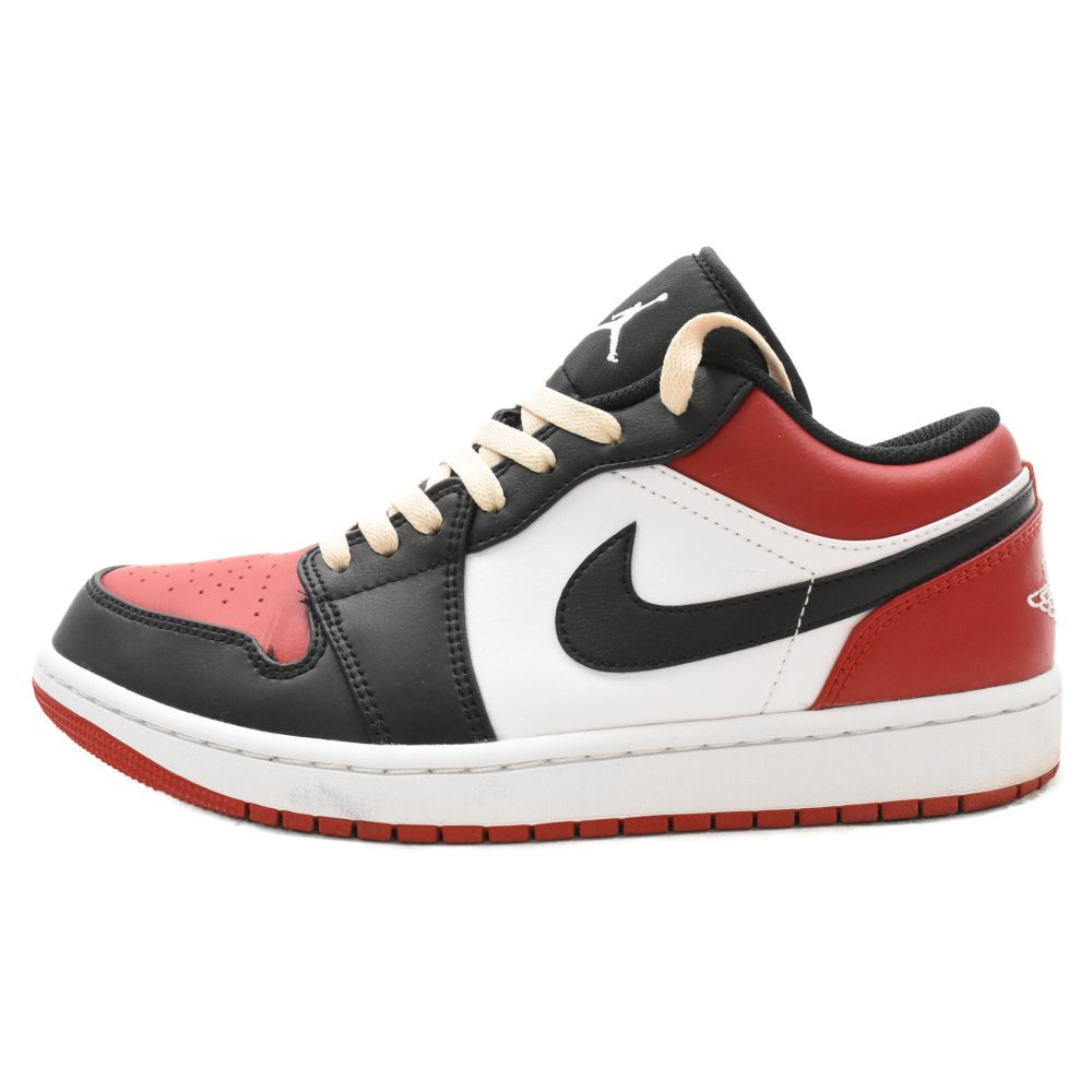 NIKE (ナイキ) AIR JORDAN 1 LOW Bred Toe エア ジョーダン1 ブレッド