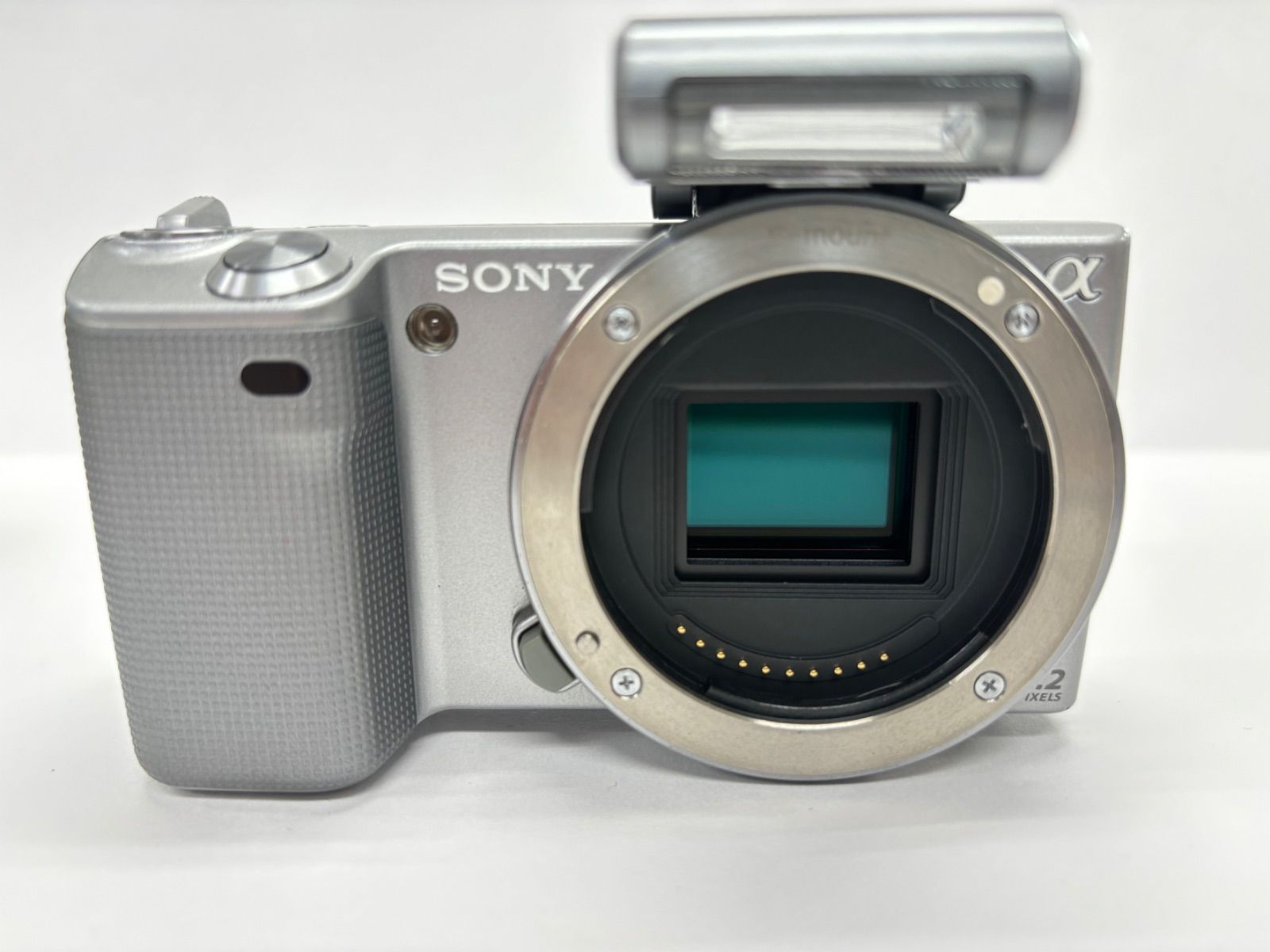 SONY α NEX-5 デジカメ SEL1855 SEL16F28 レンズ シルバー