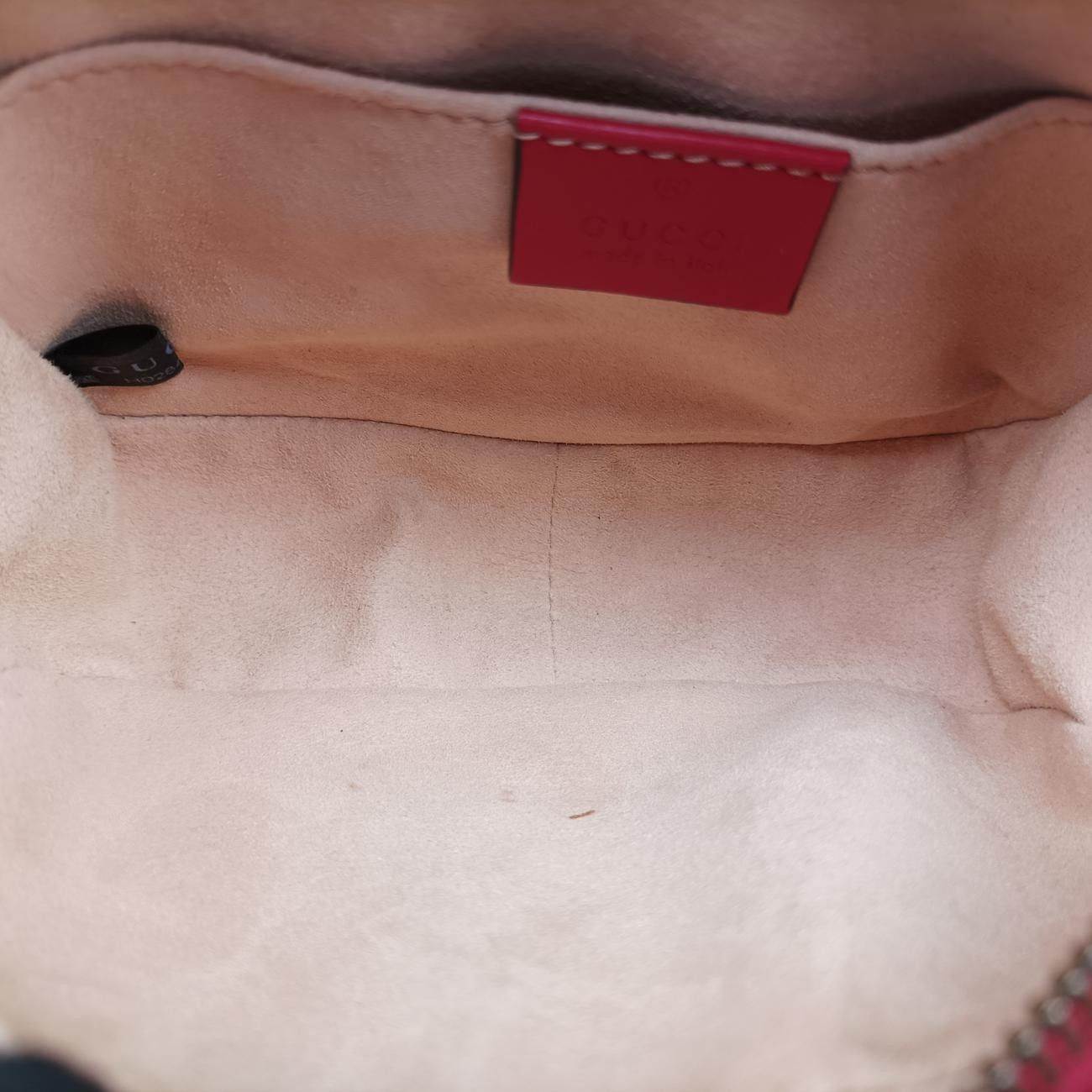 グッチGucciGGマーモントレッドレザー448065H028402128