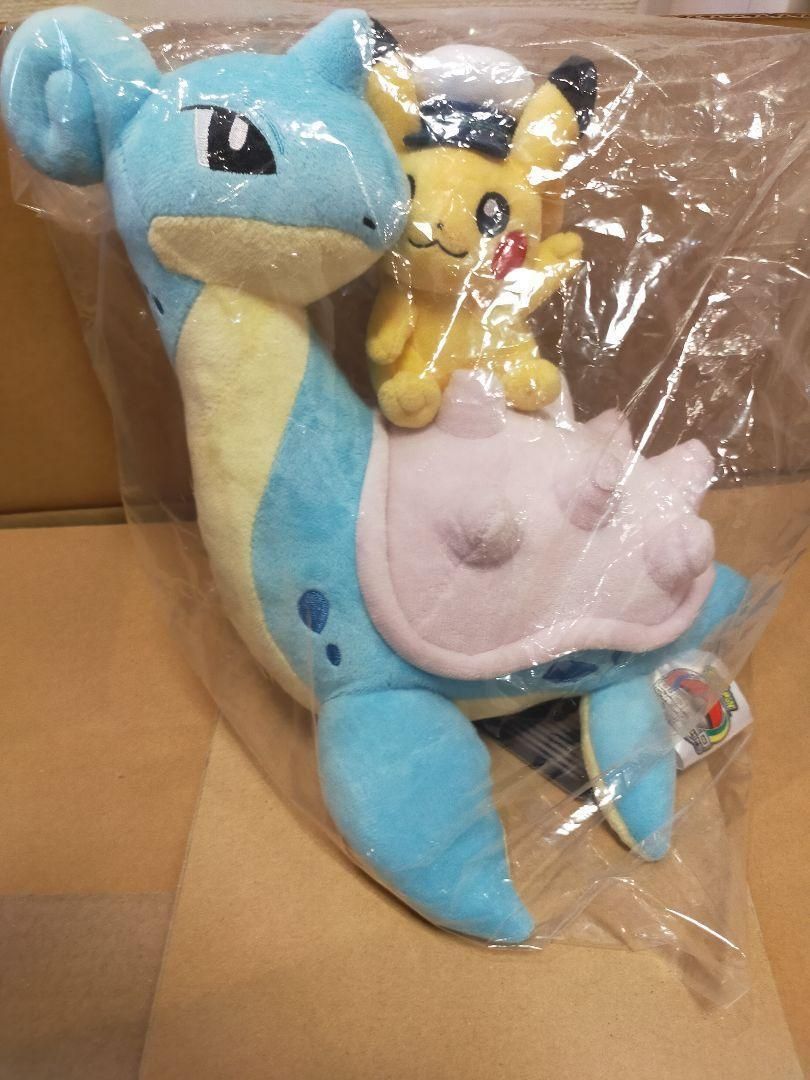 WCS 2023 ポケモン ぬいぐるみ5点&フィギュア2点 ポケモン wcs 2023 ヨコハマ ラプラス&ピカチュウ ぬいぐるみ