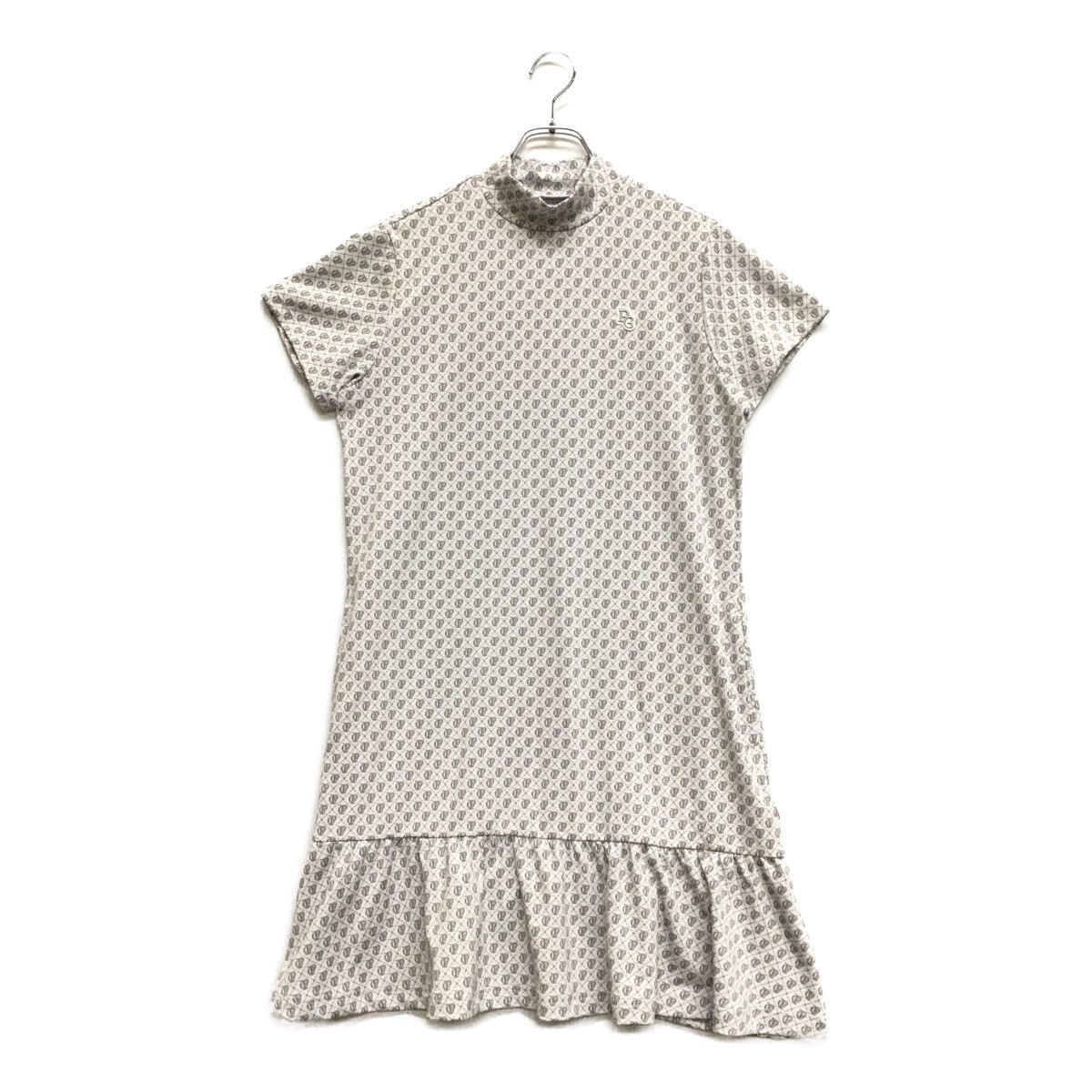 レディース パーリーゲイツ PEARLY GATES ワンピース 2(L) 白×グレー