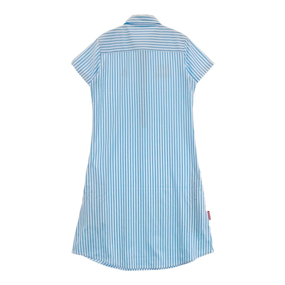 サイズ：M LE COQ GOLF ルコックゴルフ 半袖ワンピース ストライプ