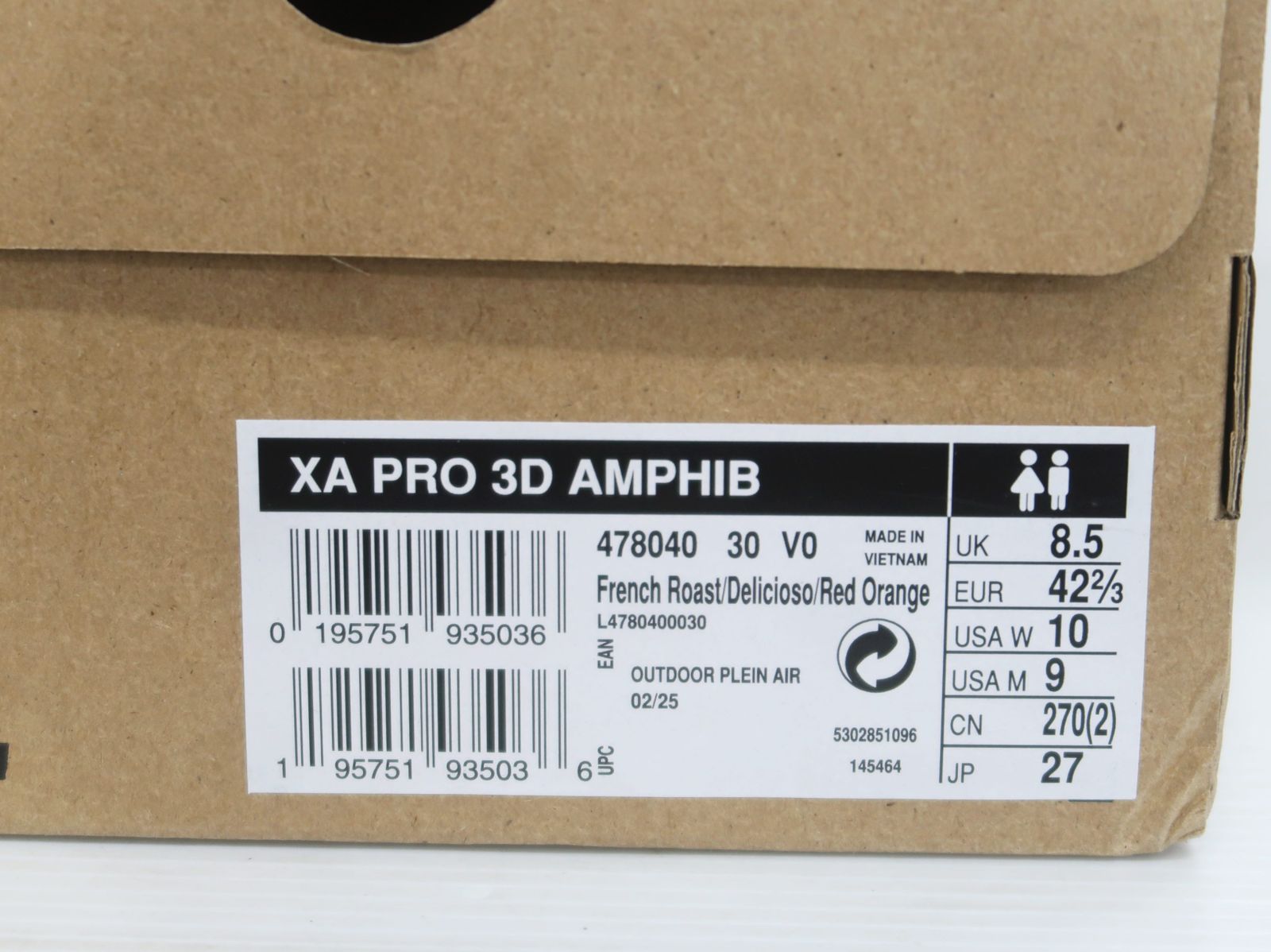 SALOMON サロモン XA PRO 3 D AMPHIB BEAMS ビームス エクスクルーシブ モデル スニーカー 27㎝