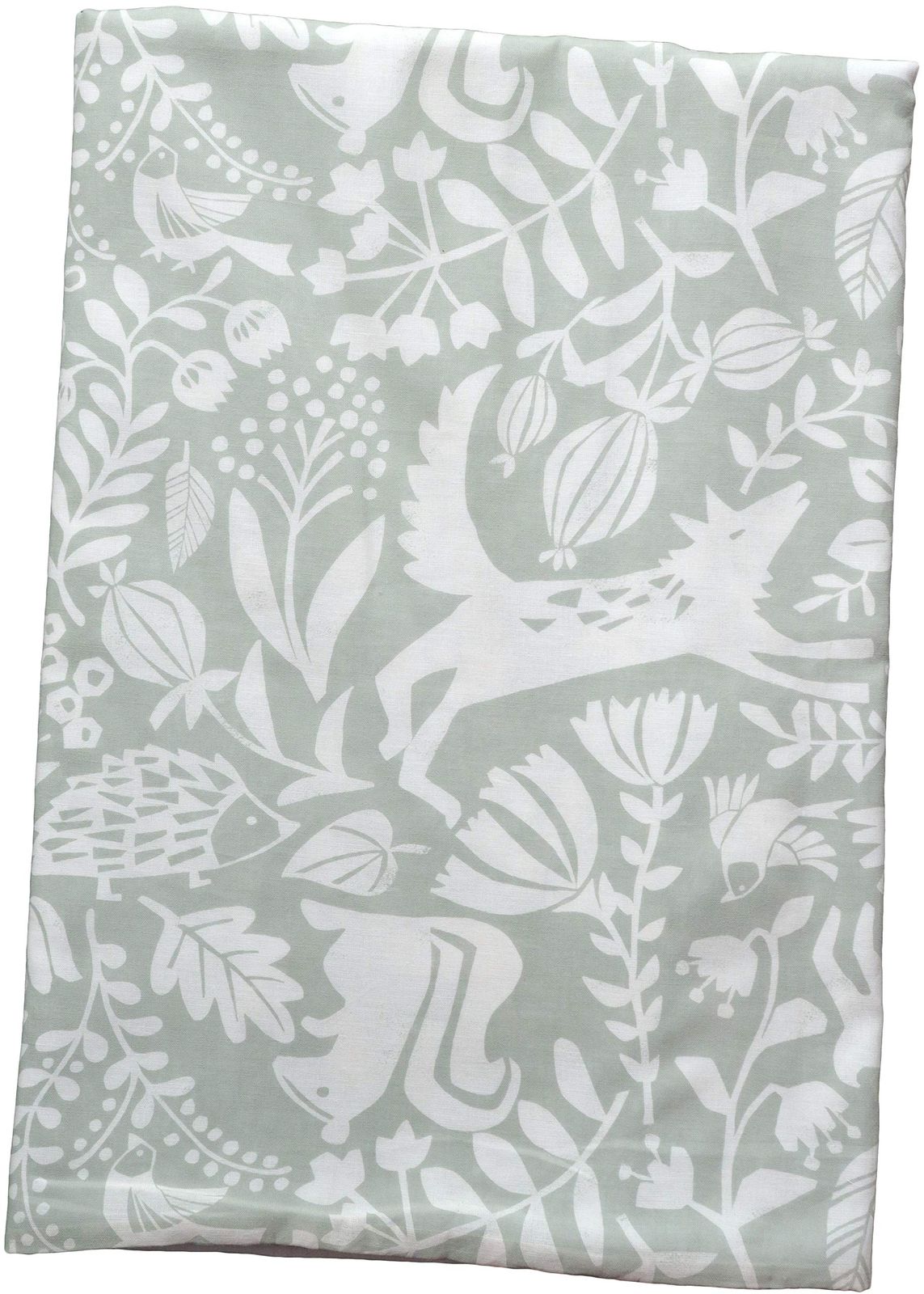 【在庫処分】CAMEL PALMS 日本製 綿100％ ガーゼ 毛布カバー シングル 145×205cm 森の動物たちB