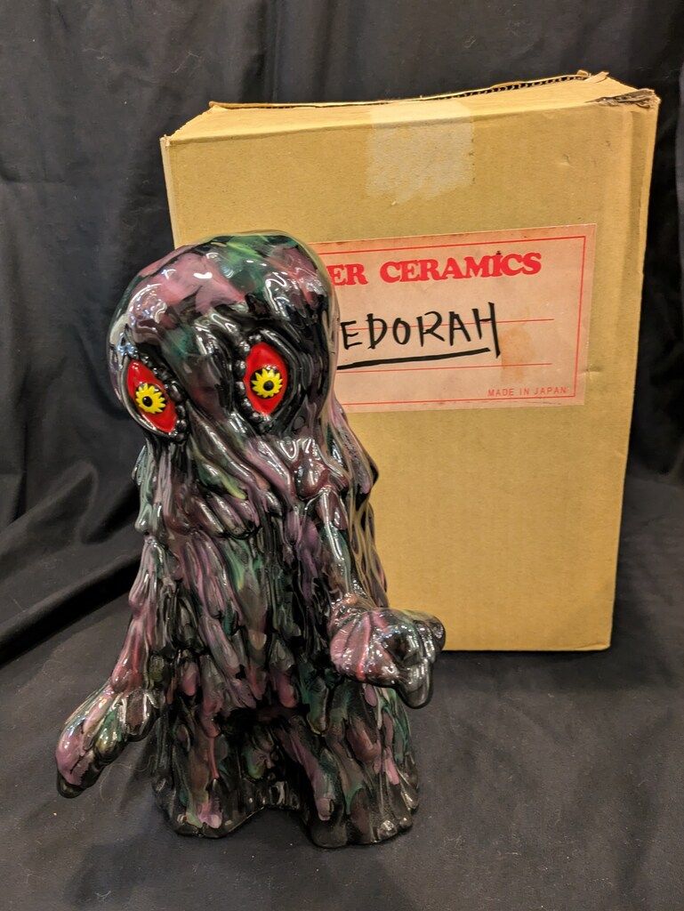 MASTER CERAMICS ヘドラ 陶器製(黒/紫/緑マーブル) - メルカリ