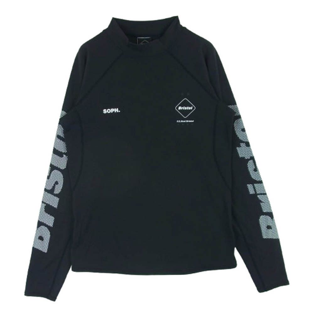 エフシーアールビーFCRB ソフSOPH ブラック 長袖カットソー XL F.C.R.B. エフシーアールビー FCRB-189030 SOPH. SWEAT CREW