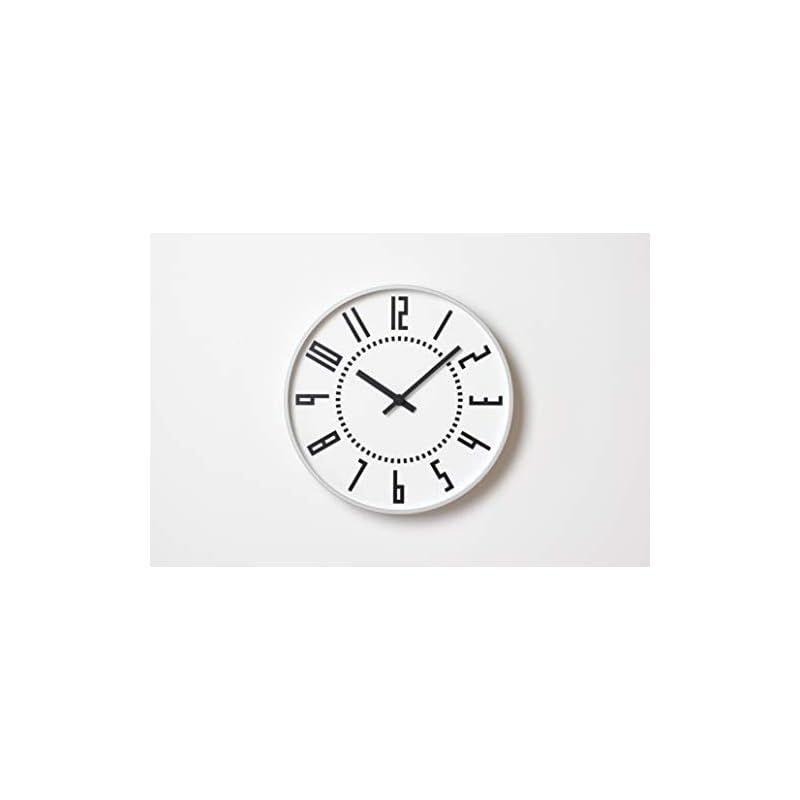 レムノス 掛け時計 アナログ エキクロック アルミニウム 白 eki clock TIL16-01 WH Lemnos 直径 25.6 0 NEXPOTALLINN_EU