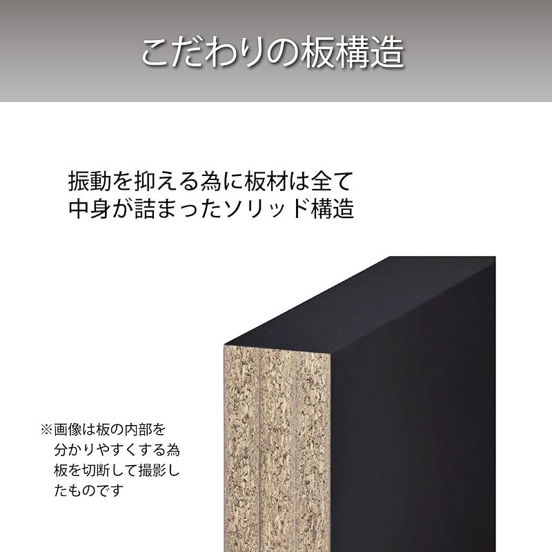 新着商品】ハヤミ工産 スピーカースタンド ブロック型 4個1組 ブラック 