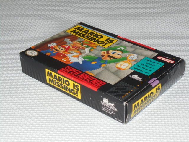 スーパーファミコン - SFC★MARIO IS MISSING SNES 海外版 北米版 マップ付 スーパーファミコン - SFC☆MARIO IS MISSING SNES 海外版 北米