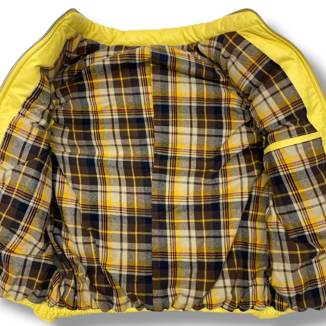 JAM CRACKER RECORD ジャムクラッカーレコード レザーダウンベスト