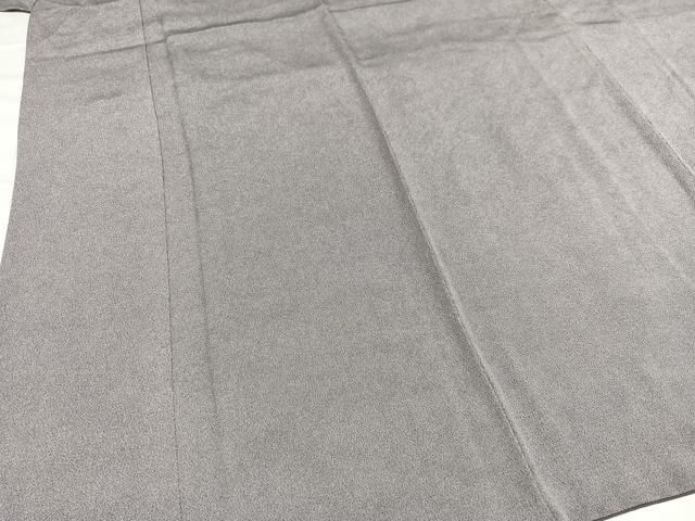 平和屋着物○伝統工芸士 関正三郎 江戸小紋 極小鮫小紋柄 鬼しぼ縮緬