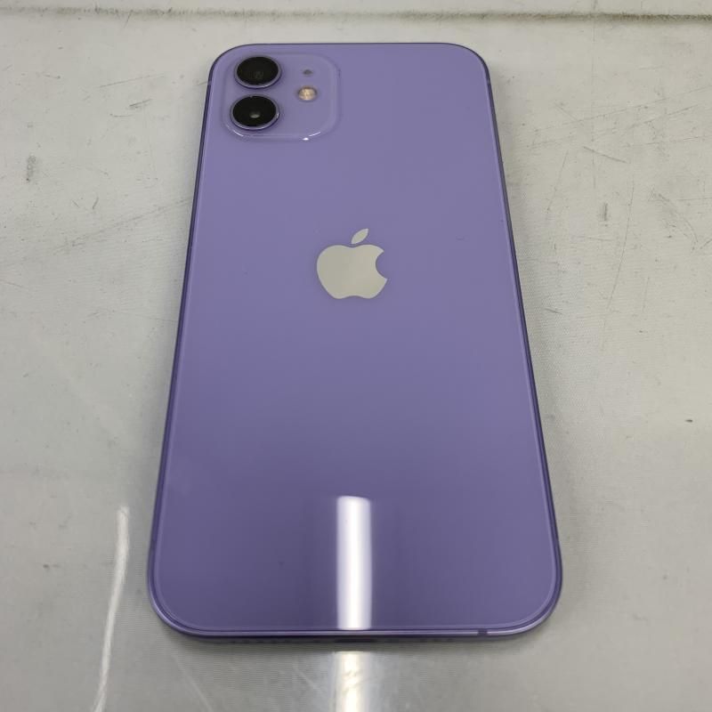 softbank】iPhone 12 128GB(パープル)/SIMロック解除済[91]-希少
